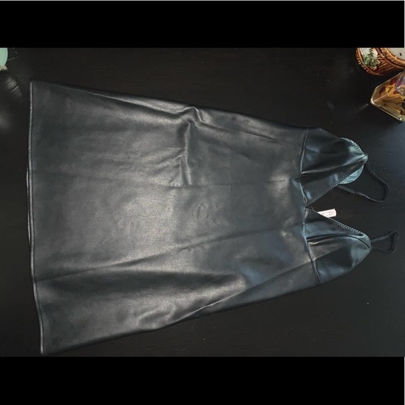 NWT Victoria’s Secret Leather Mini Dress - Picture 4 of 6
